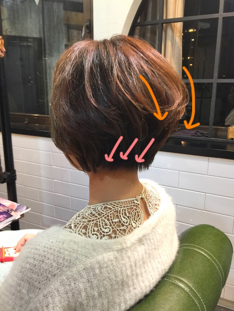 ショート ボブ 後ろ 下がり ヘアースタイルコレクション