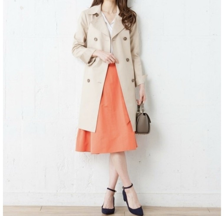 パーソナルカラー別 スピリングコート トレンチコートの着こなし方 加藤 茜さんのブログ Cosme アットコスメ