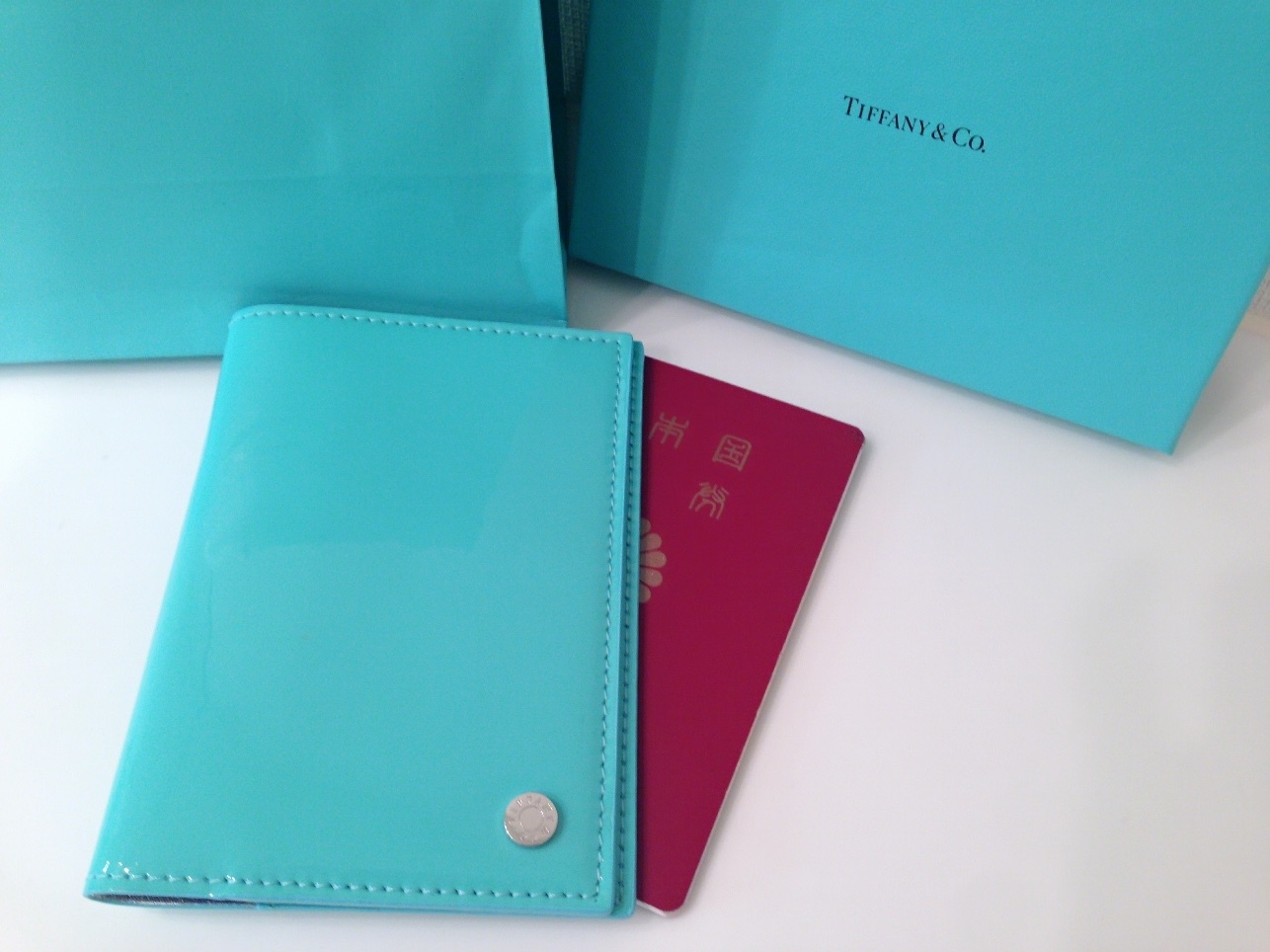 Tiffany パスポートケース - 手帳