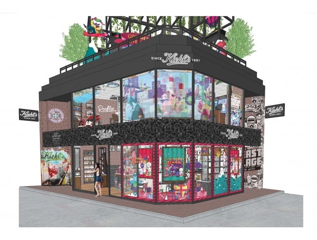 日本初の旗艦店「キールズ TOKYO フラッグシップストア」が
