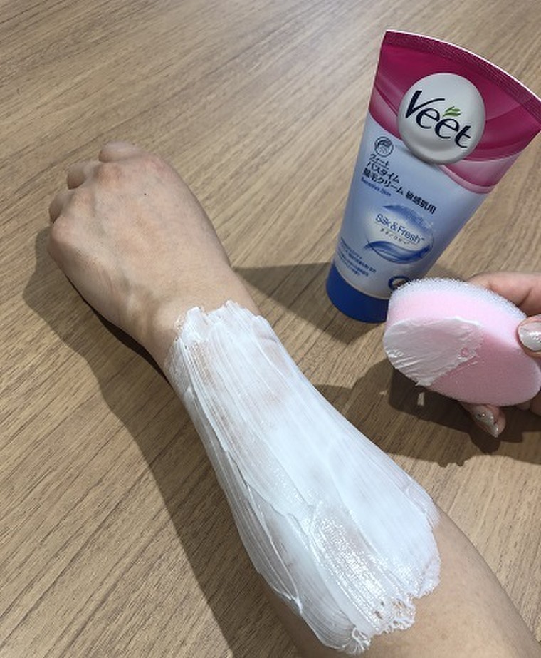 除毛クリーム 使ってみれば すべすべ肌 が長続き Veet ヴィート のブログ Cosme アットコスメ