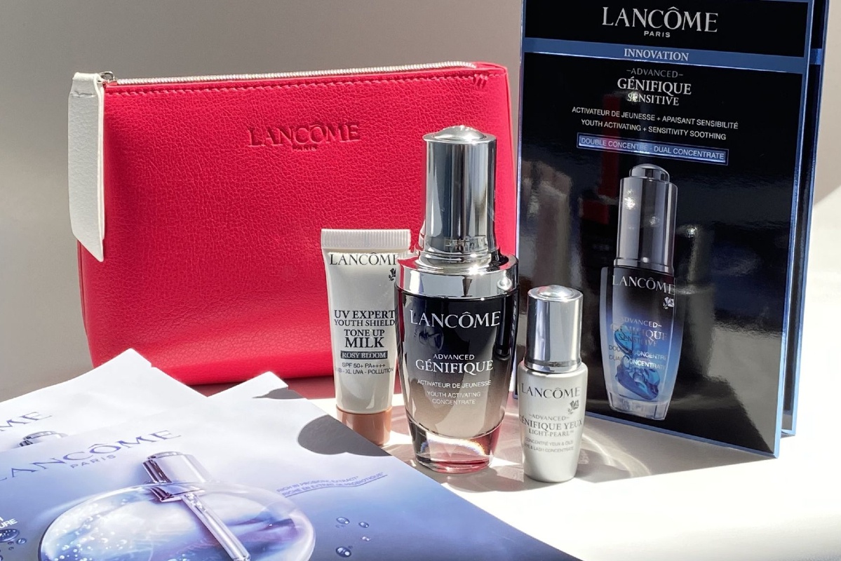 LANCOME☆美容液、ポーチセット 【在庫あり】 - 基礎化粧品