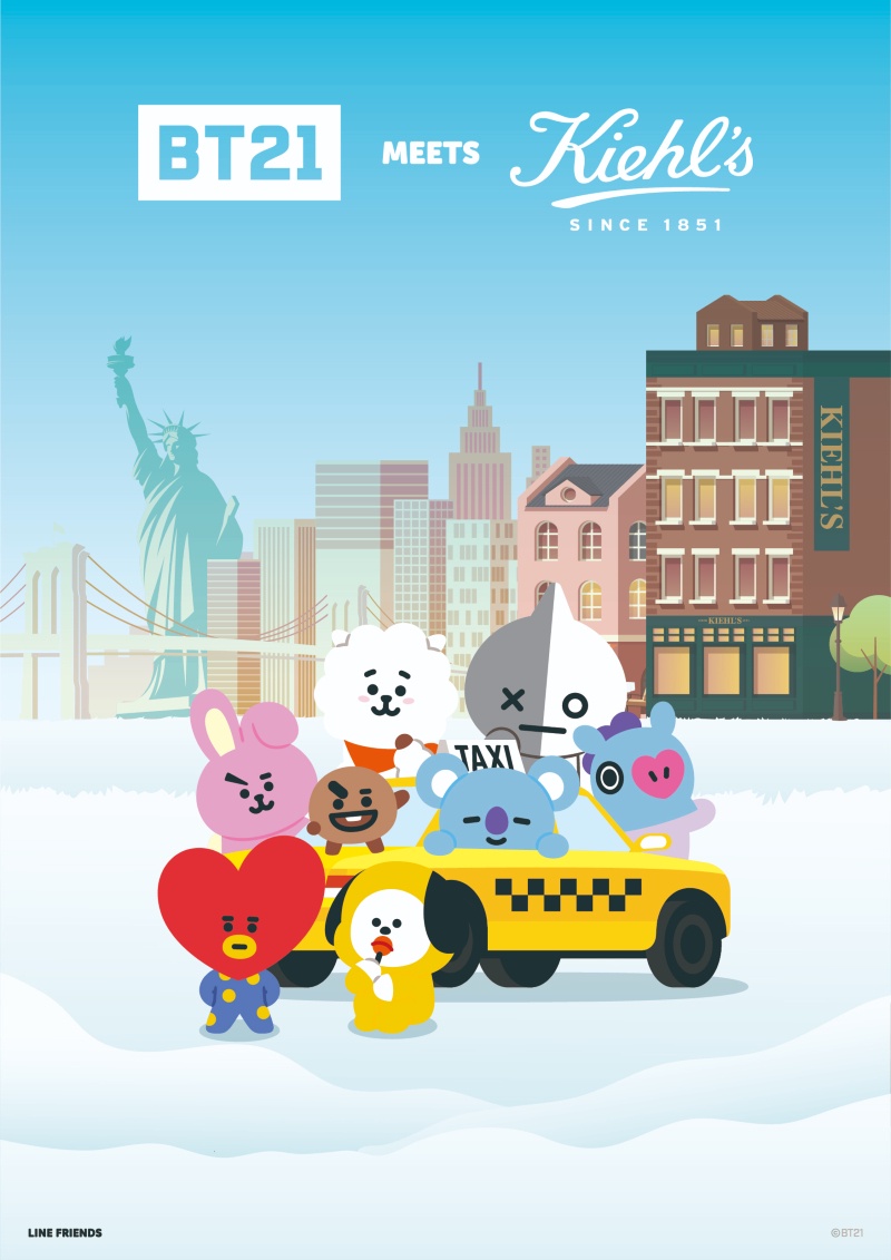 BT21 MEETS KIEHL'S☆大人気のクリーム UFCに限定エディション登場