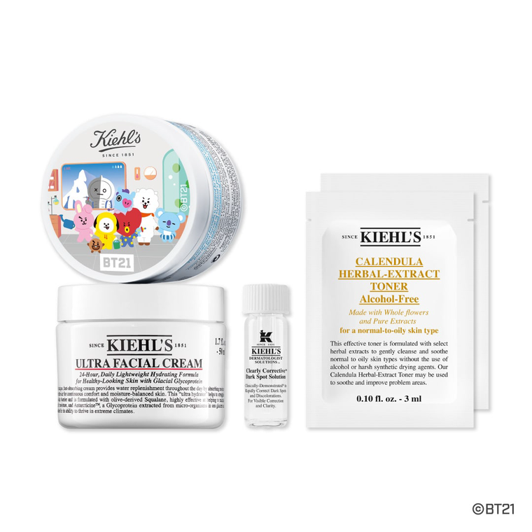 情報解禁】BT21 MEETS KIEHL'S！BT21が乾燥から肌を守る、うるおいラボ