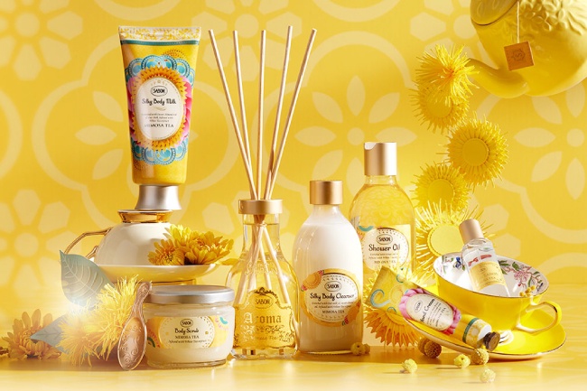 SABON☆ミモザティー☆ティーセレモニーキット☆ボディミルク