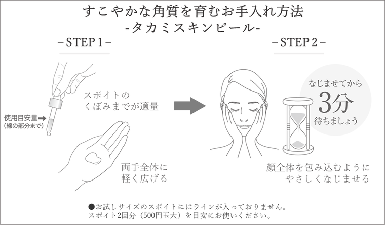 使用方法】タカミスキンピールの使い方 | タカミのブログ - @cosme