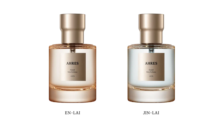 AHRES アーレス サウンドスキンパフューム 限定品 JIN-LAI 香水 - ユニ