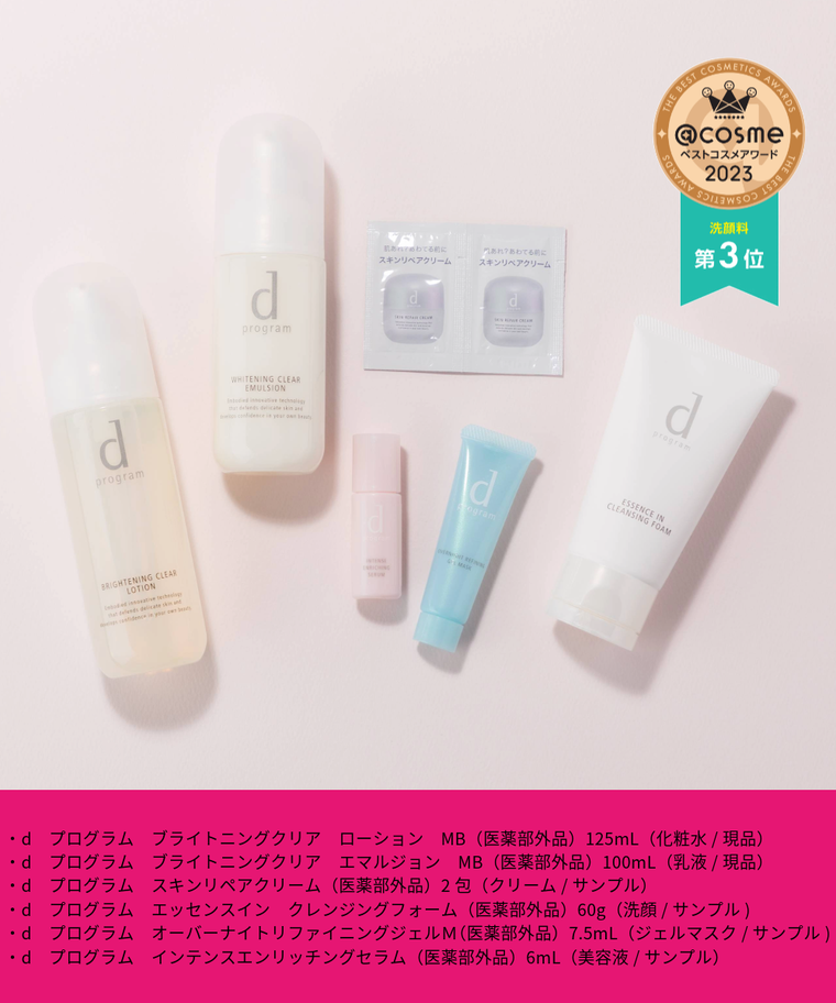 新作の薬用 ナイトジェルマスクや定番人気の高機能土台化粧水も登場！BEAUTY DAY限定セットの中身を解説 | d プログラムのブログ -  @cosme(アットコスメ)