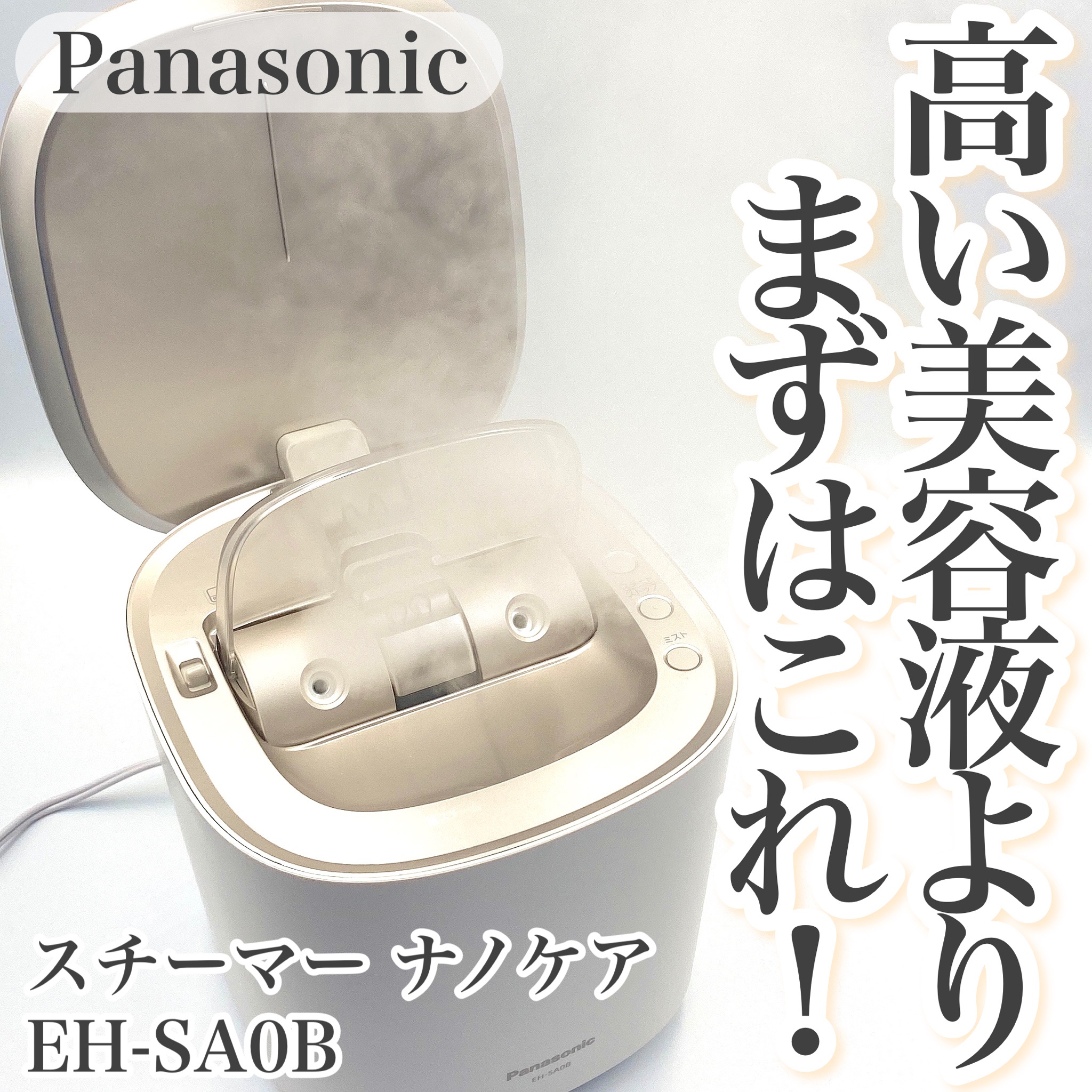 早い者勝ち 新品未使用 Panasonic EH-SA4PCM-GN スチーマー