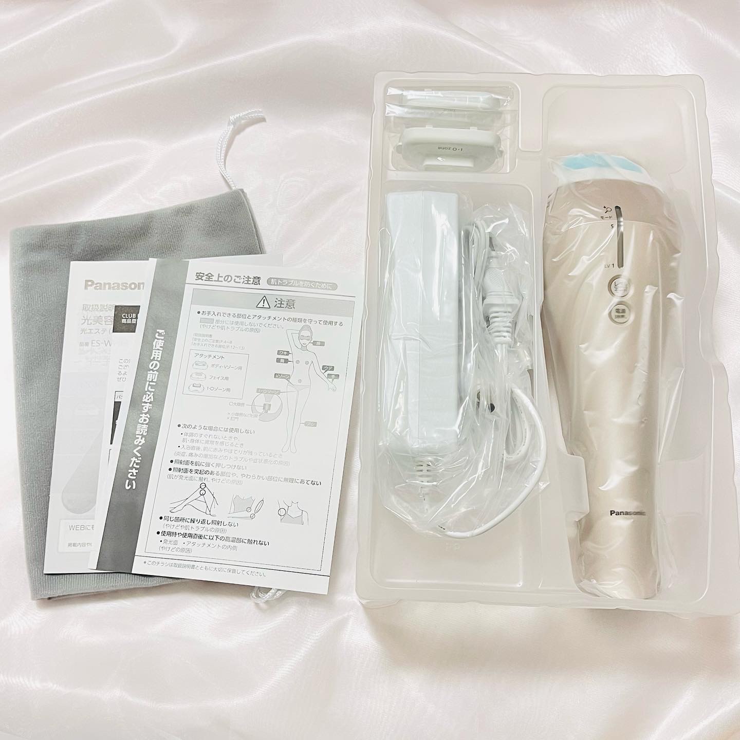 Panasonic / 光美容器 光エステ<ボディ&フェイス用> ES-WP98 Panasonic / 光美容器 光エステ<ボディ&フェイス用> ES-WP98