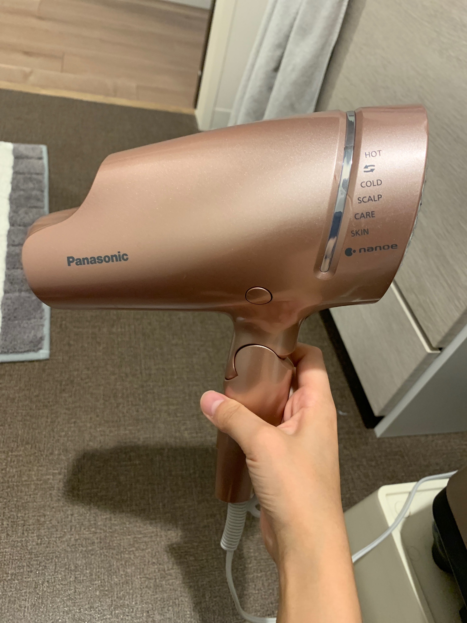 逸品】 パナソニック ヘアドライヤー ナノケア Panasonic EH-NA9B-VP 