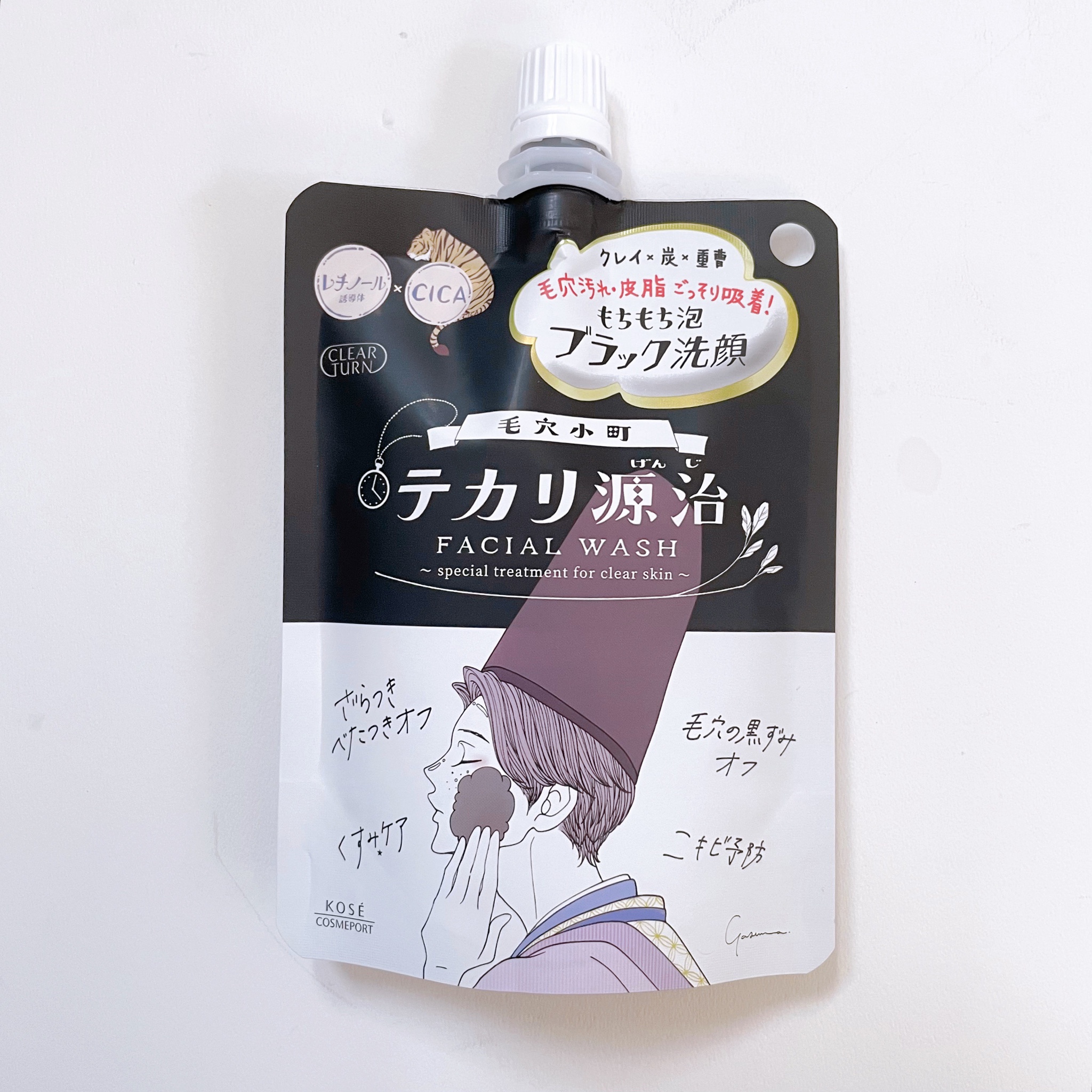 クリアターン / クリアターン 毛穴小町 テカリ源治 もちもちブラック ...