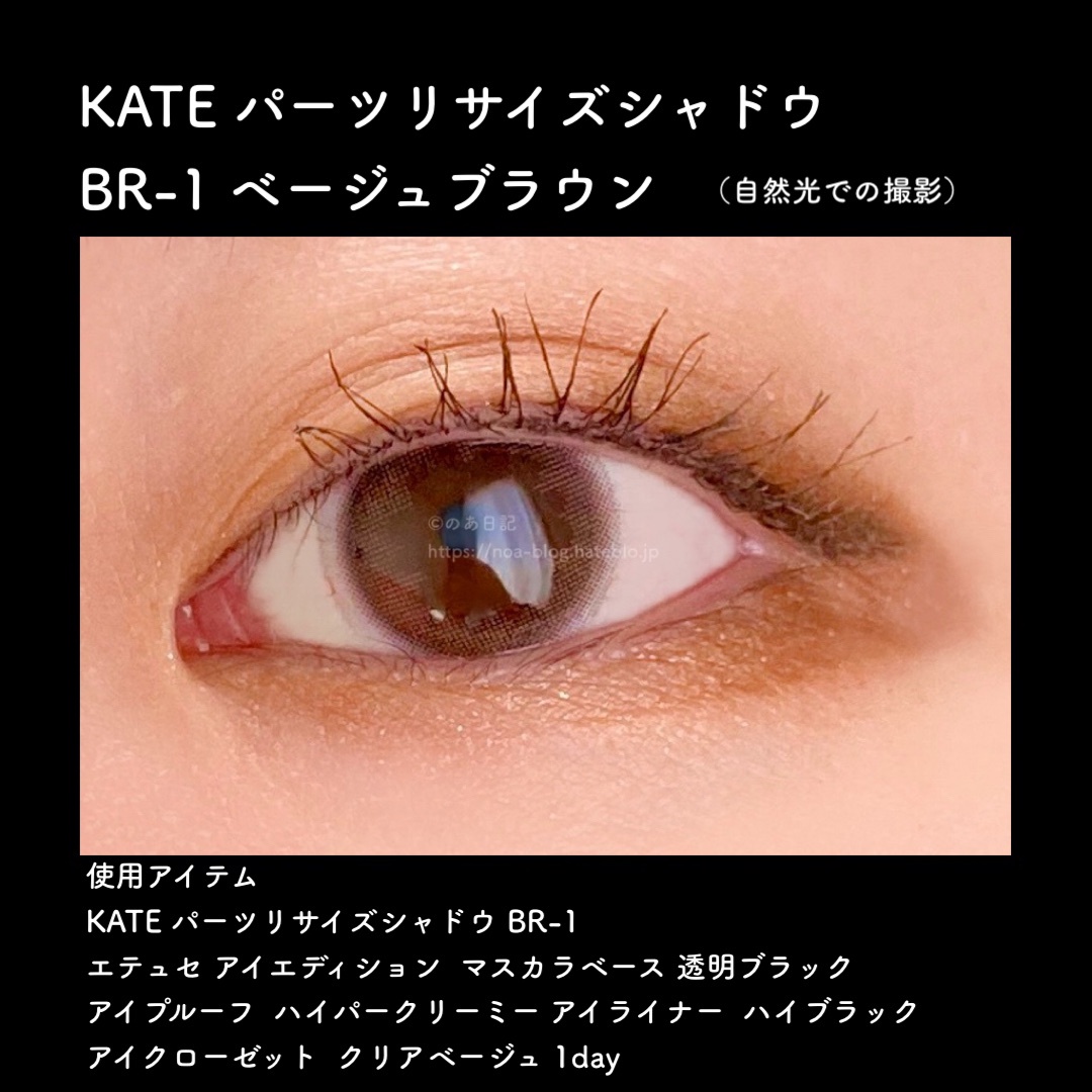 KATE パーツリサイズシャドウ BR-1 - アイシャドウ