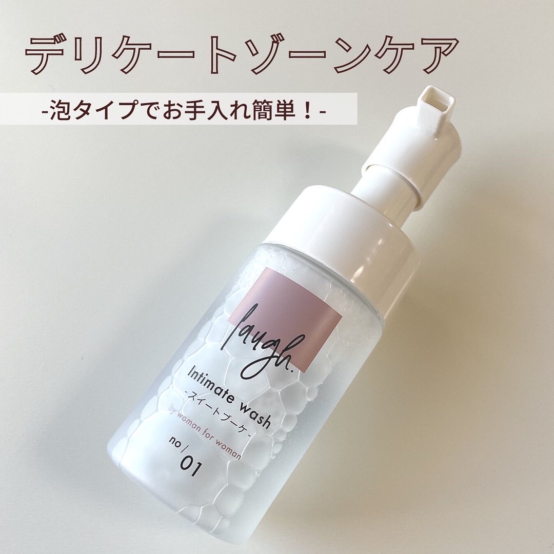 laugh. ラフドット インティメイトウォッシュ 100ml 泡タイプ - ボディ