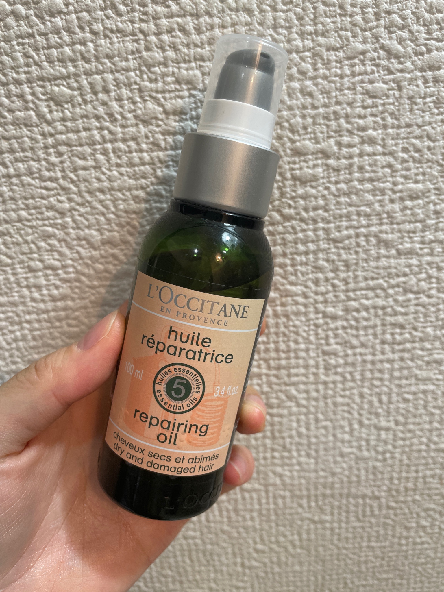 値引き L'OCCITANE ファイブハーブス リペアリングヘアオイル 100mL