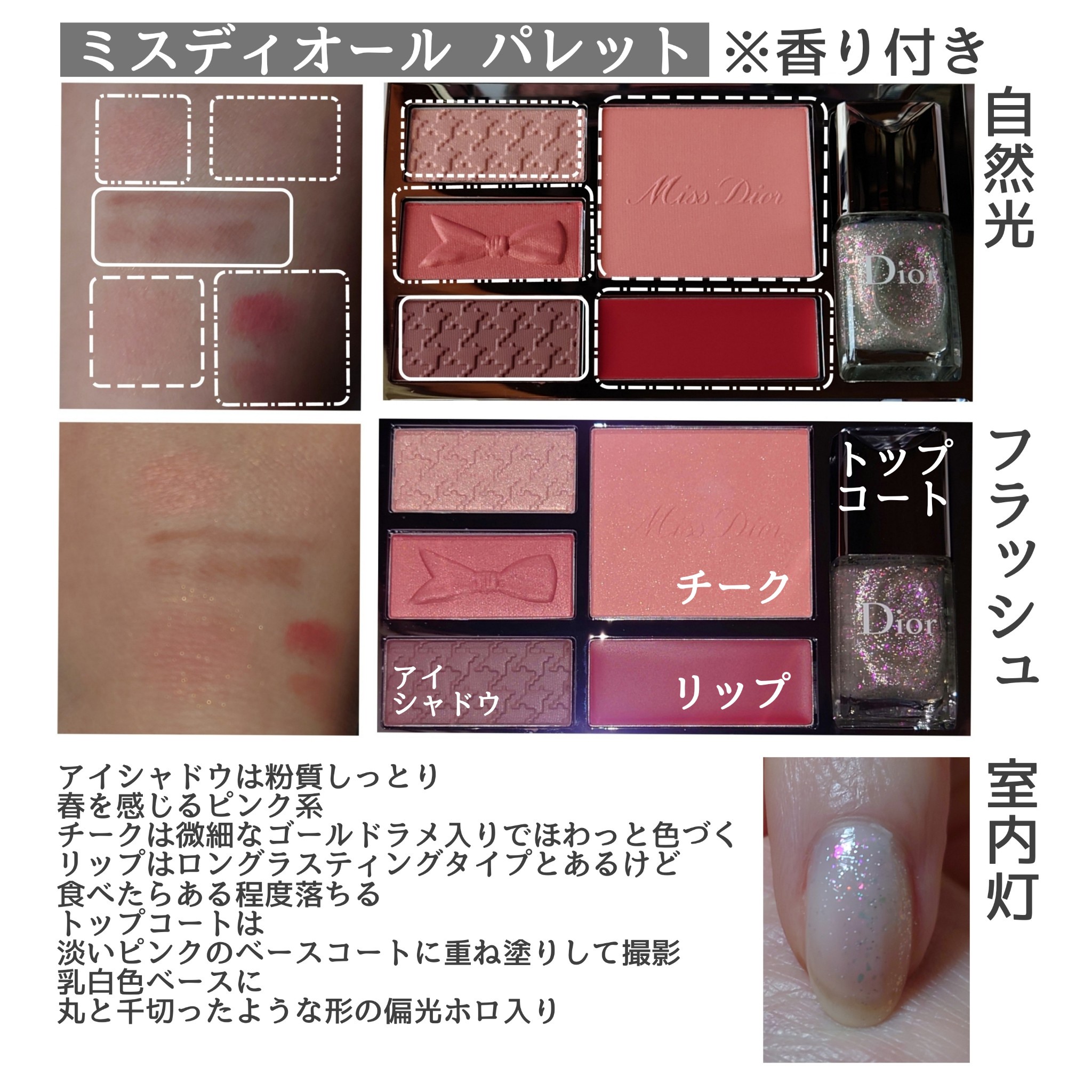 ディオール / ミス ディオール パレットの公式商品情報｜美容・化粧品