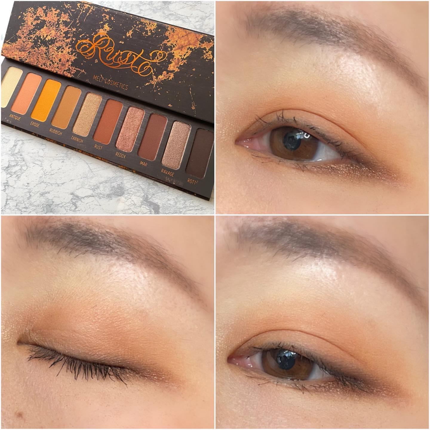 Melt Cosmetics の rust eyeshadow palette | **minimaru**さんの