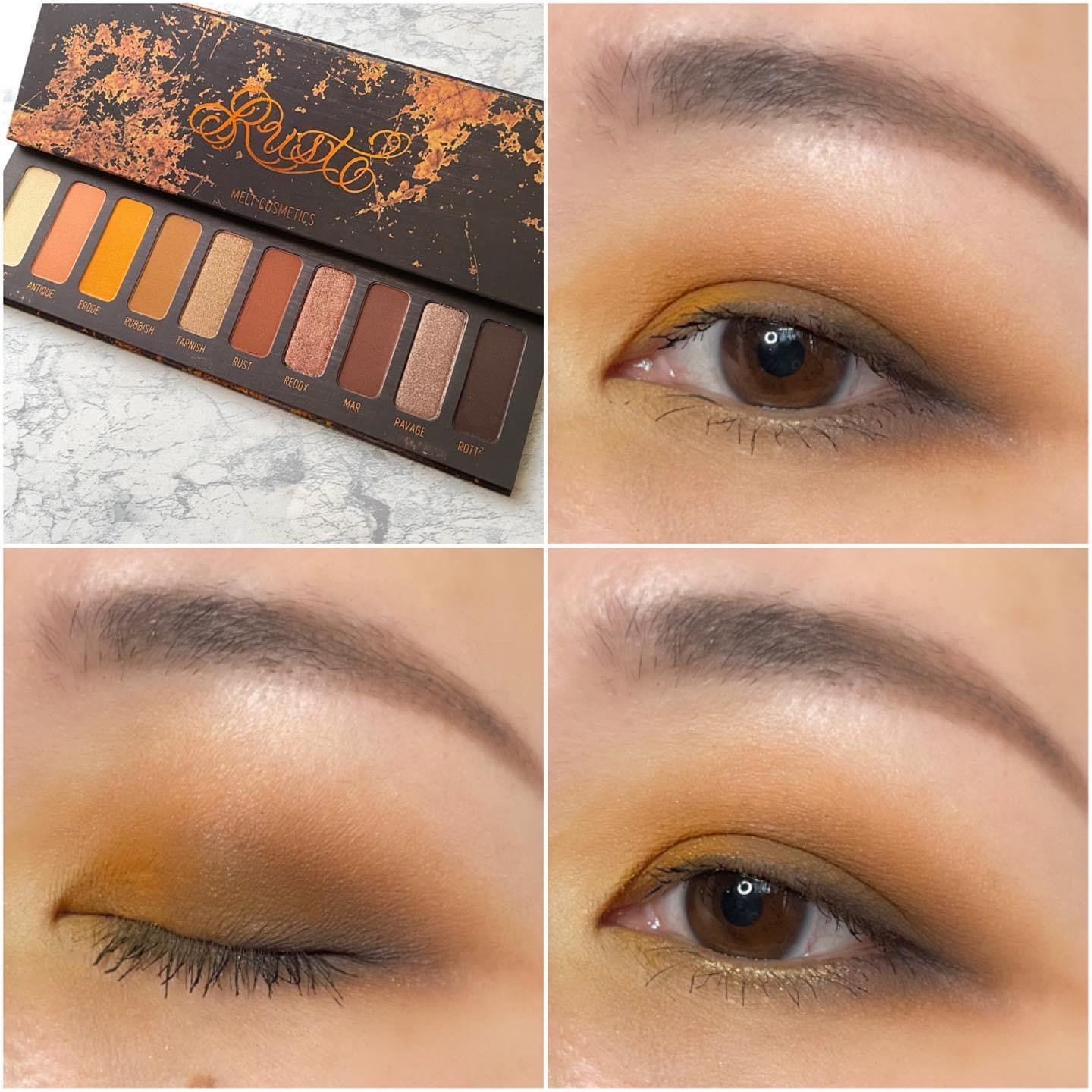 Melt Cosmetics の rust eyeshadow palette | **minimaru**さんの