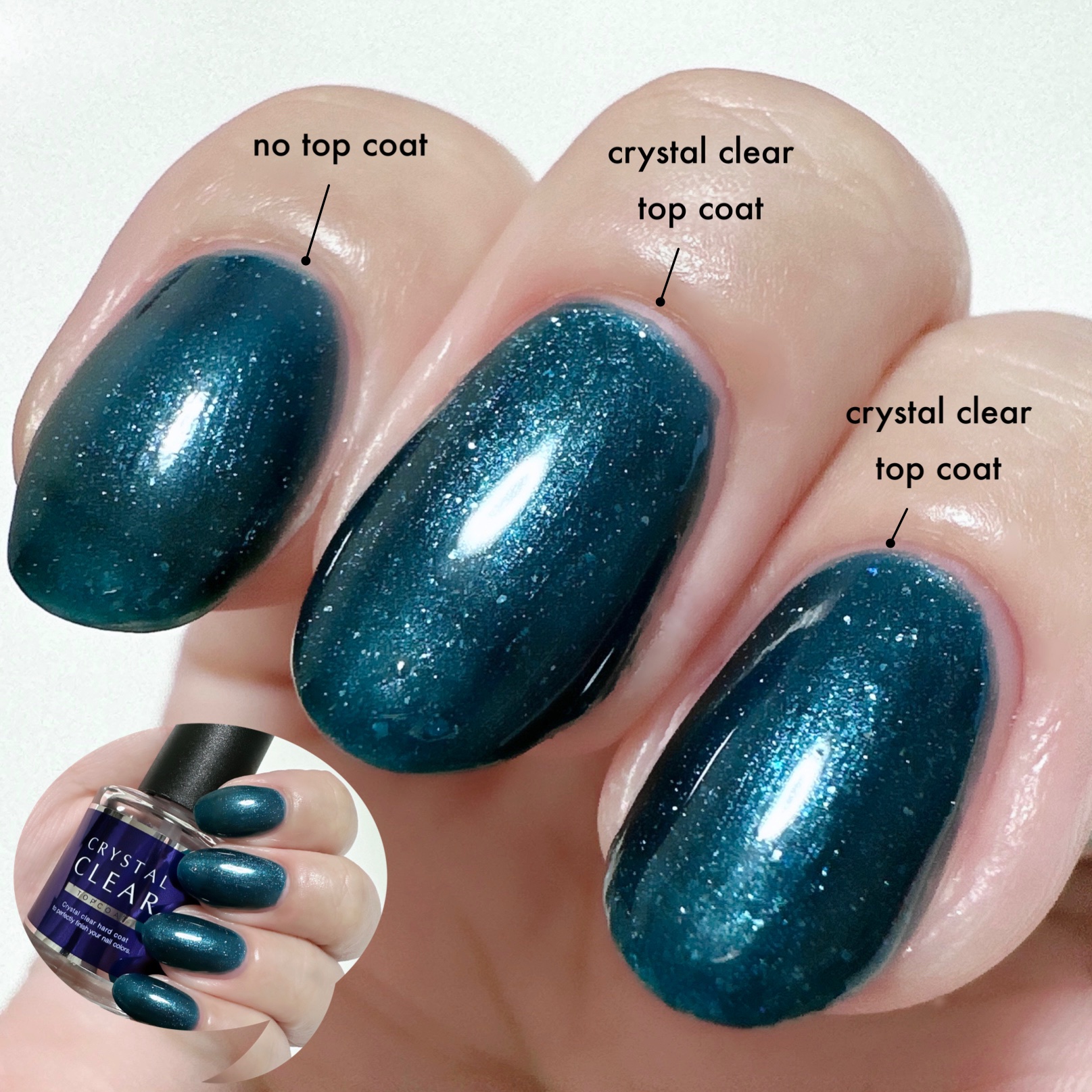 D-UP MILLION SHINE TOPCOAT - ネイルベースコート・トップコート