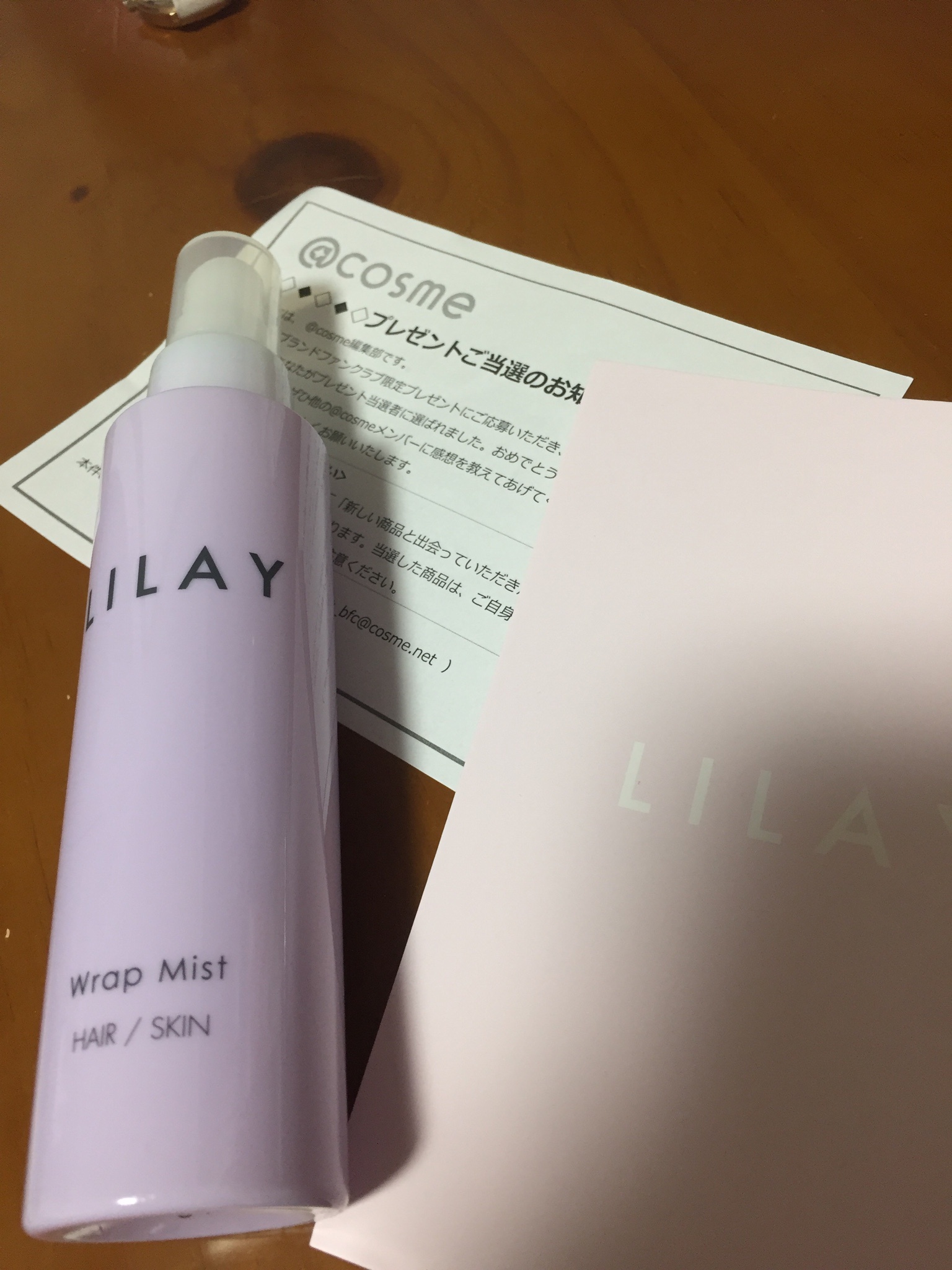LILAY(リレイ) / LILAY Wrap Mistの公式商品情報｜美容・化粧品