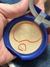 パウダーがこんな風に。