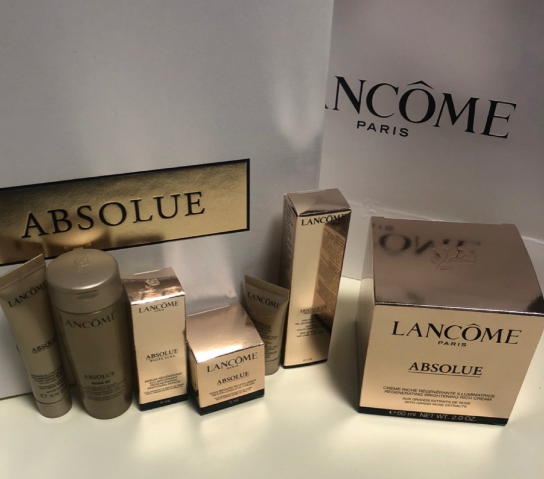 セット LANCOME アプソリュ リッチクリーム 60ml 【新品・箱無し・特別