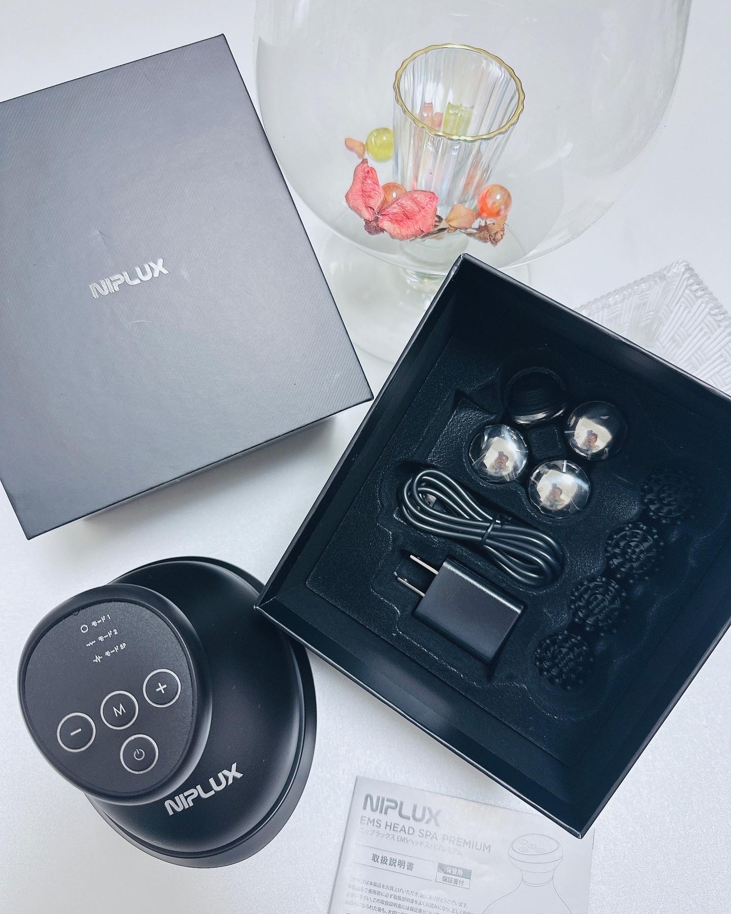 おすすめポイント NIPLUX EMS HEAD SPA PREMIUM | bioport.com.tr