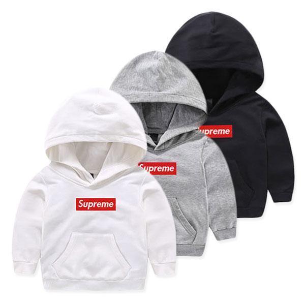 supreme 子供服 韓国風パーカー シュプリームボックスロゴ キッズ 秋冬