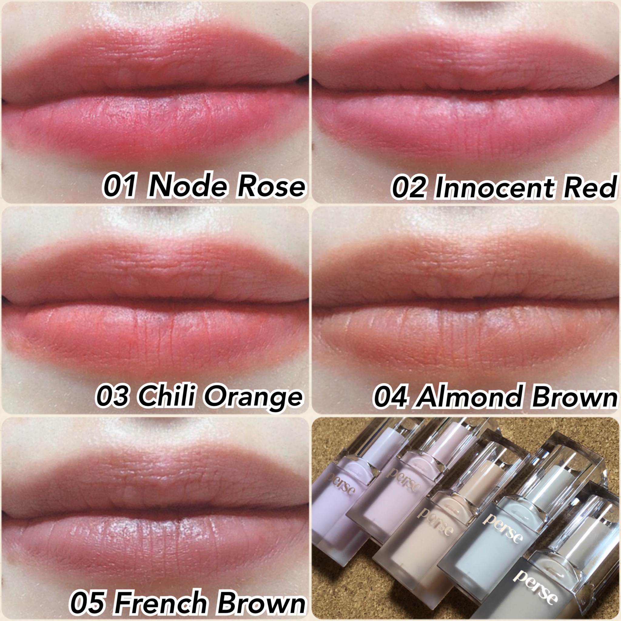 perse Velvet Fix Lip Balm