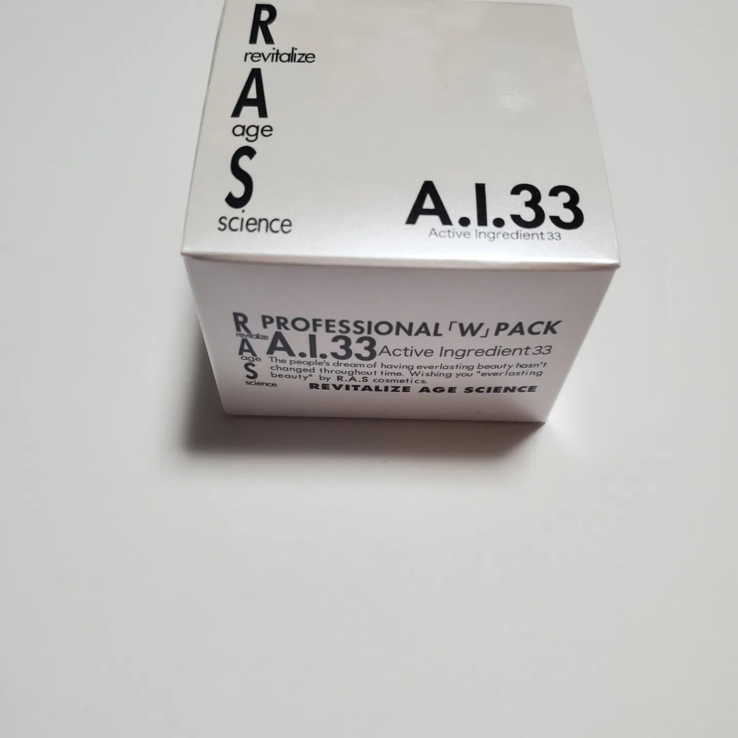 RAS COSME(ラスコスメ) / RAS A.I.33 パッククリーム 33gの公式商品