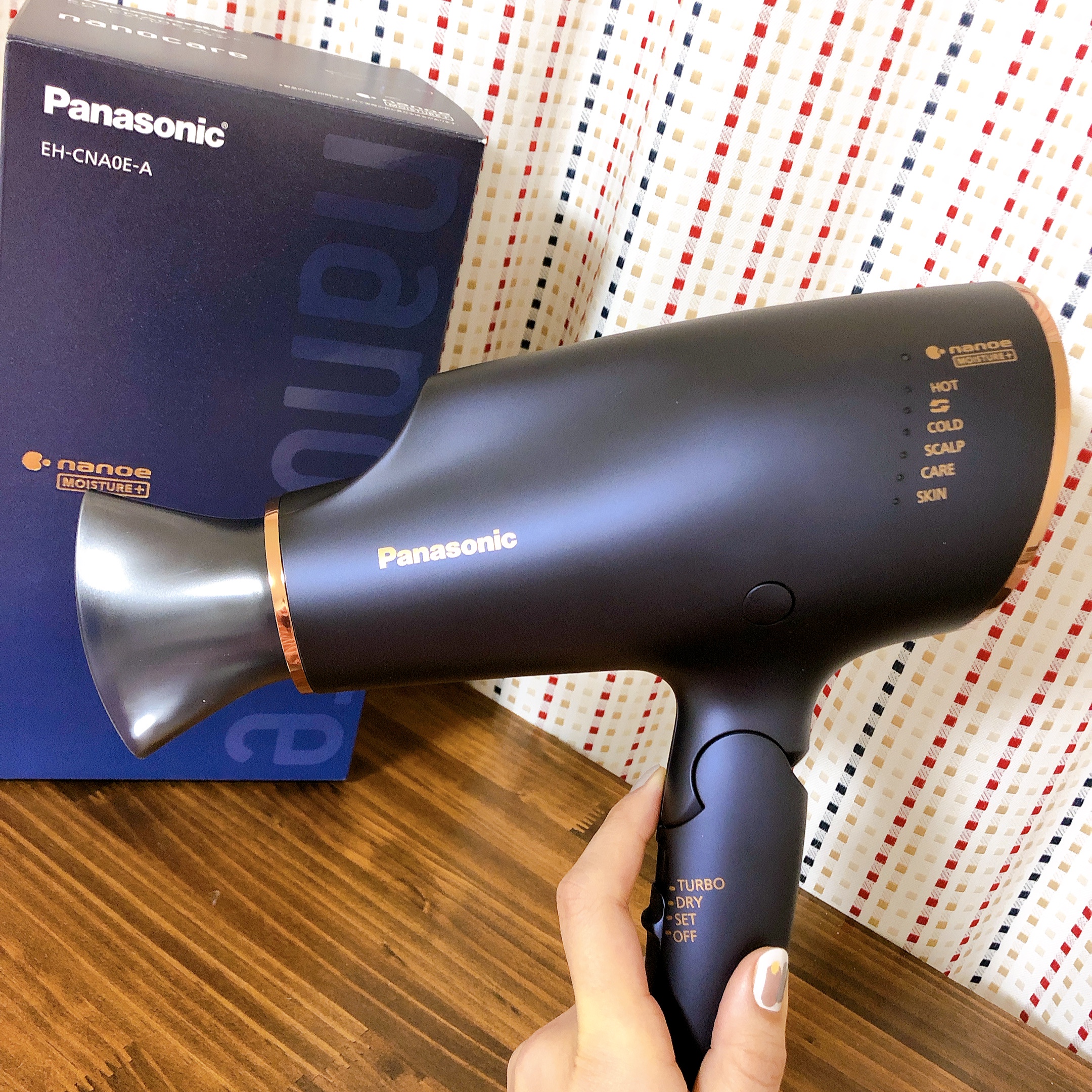 Panasonic ヘアードライヤー ナノケア EH-CNA0E-H-