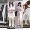 ユニクロのハイライズストレートジーンズのホワイト