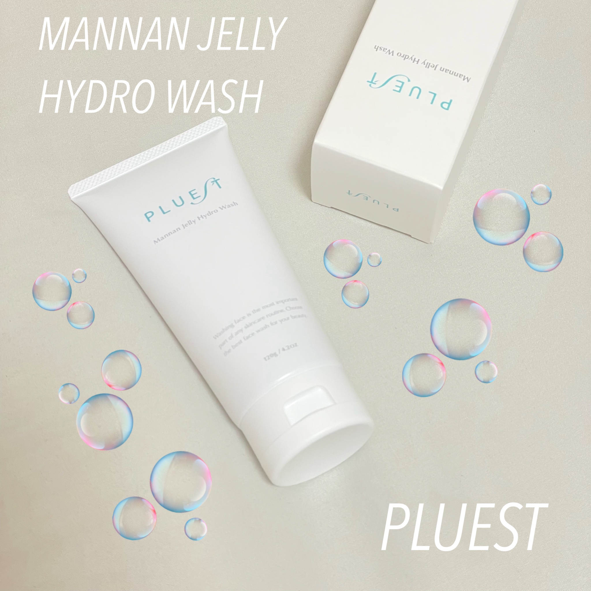 PLUEST(プルエスト) / Mannan Jelly Hydro Wash 120gの公式商品情報 