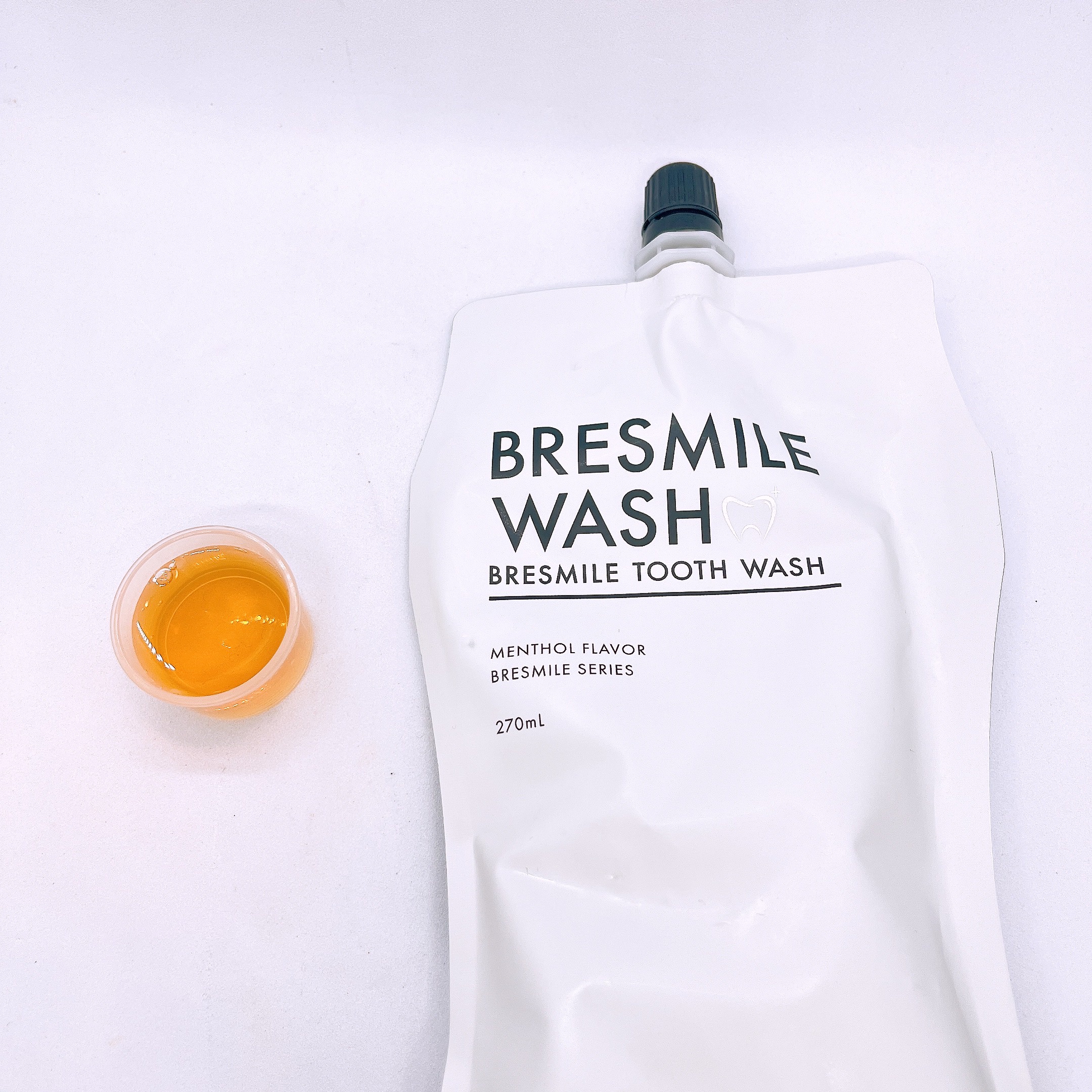 Amazon | 医薬部外品 ブレスマイル（BRESMILE） ブレスマイルウォッシュ 270ｍL×2袋 口内洗浄液 口臭清涼剤 マウスウォッシュ  ホワイトニング 液体歯磨き 口腔洗浄液 子供 にも 低刺激 口臭 予防 歯槽膿漏の予防 | ブレスマイル（BRESMILE） | 洗顔フォーム 通販