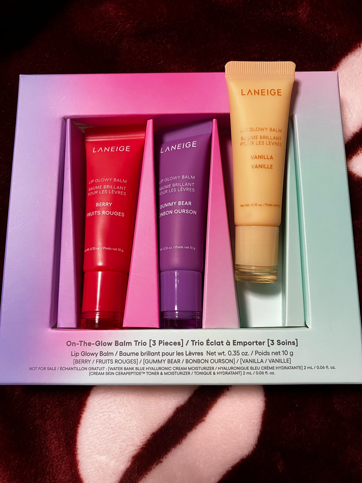 LANEIGE(ラネージュ) / リップグロウィバーム トリオキット 10g LANEIGE(ラネージュ) / リップグロウィバーム トリオキット 10g