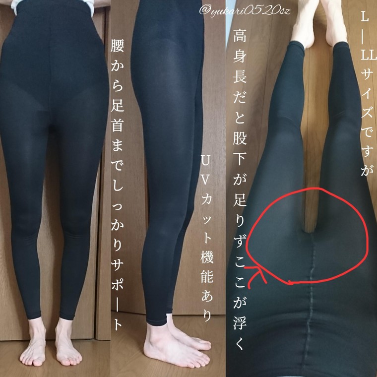 ベルミススリムレギンス1点 円く
