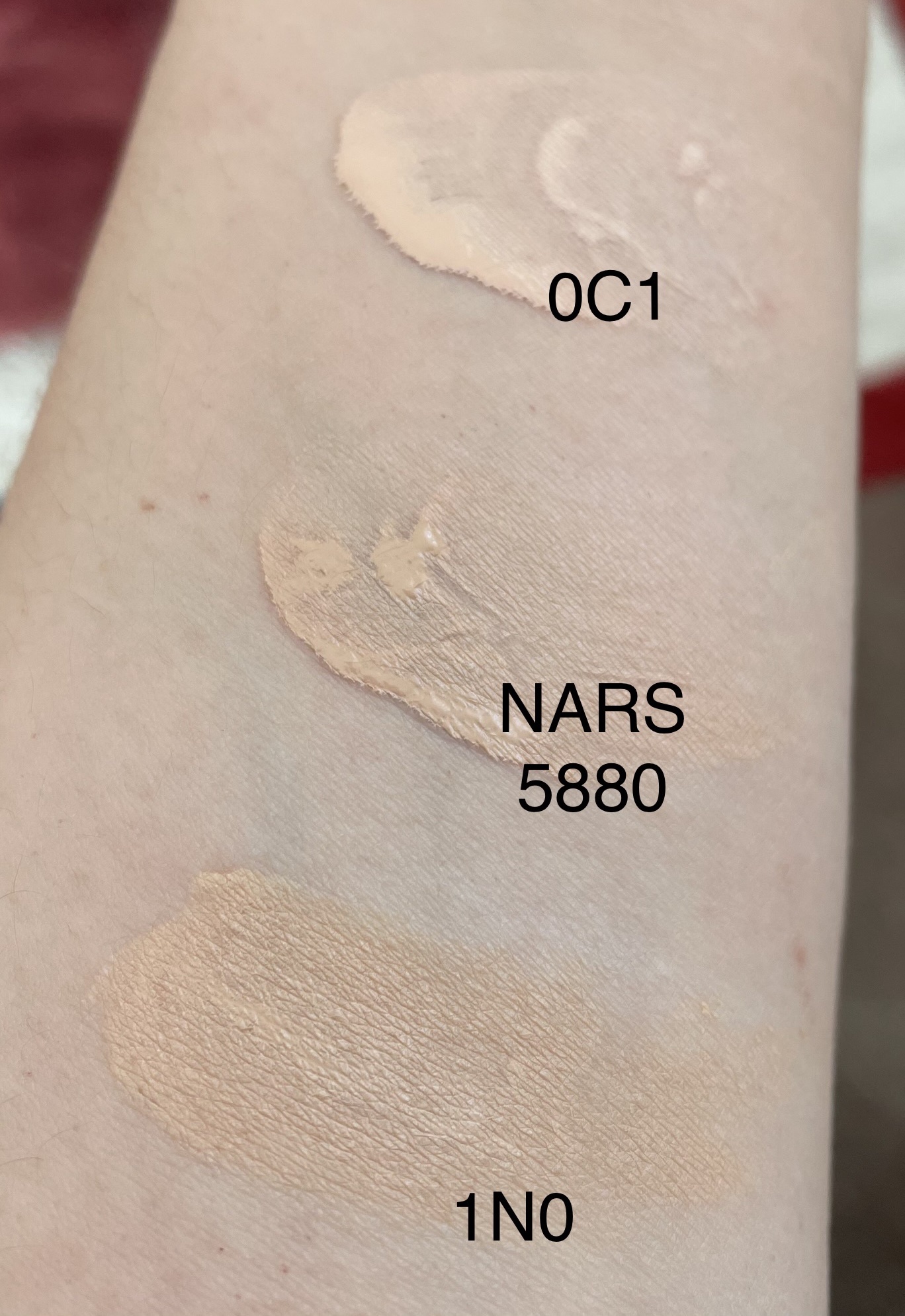 NARS クッションファンデーション 巾着付 サンプル - トライアルセット