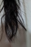 髪の状態がひどいです。