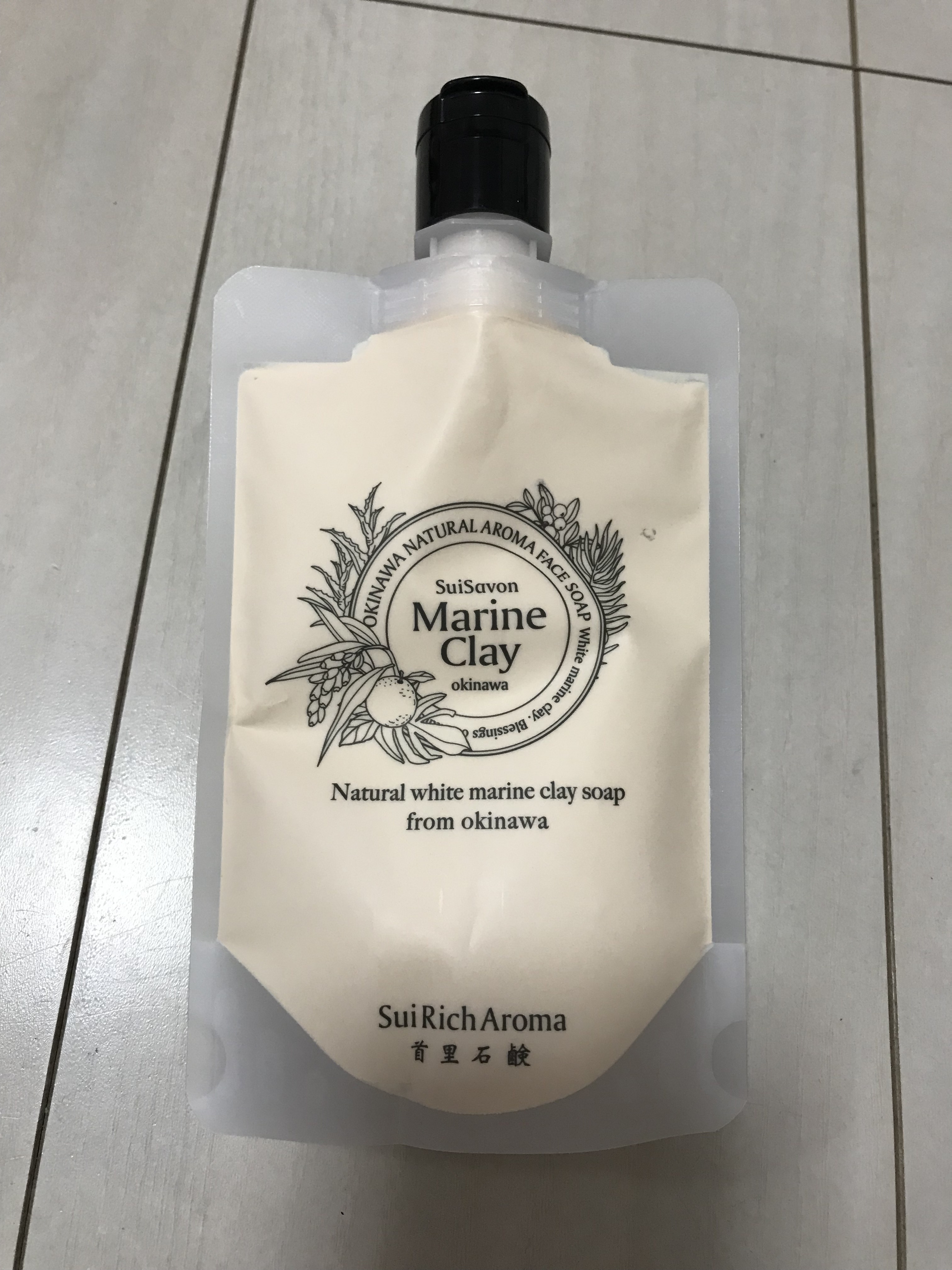 Sui Savon －首里石鹸－ / ホワイトマリンクレイ洗顔石鹸の商品情報