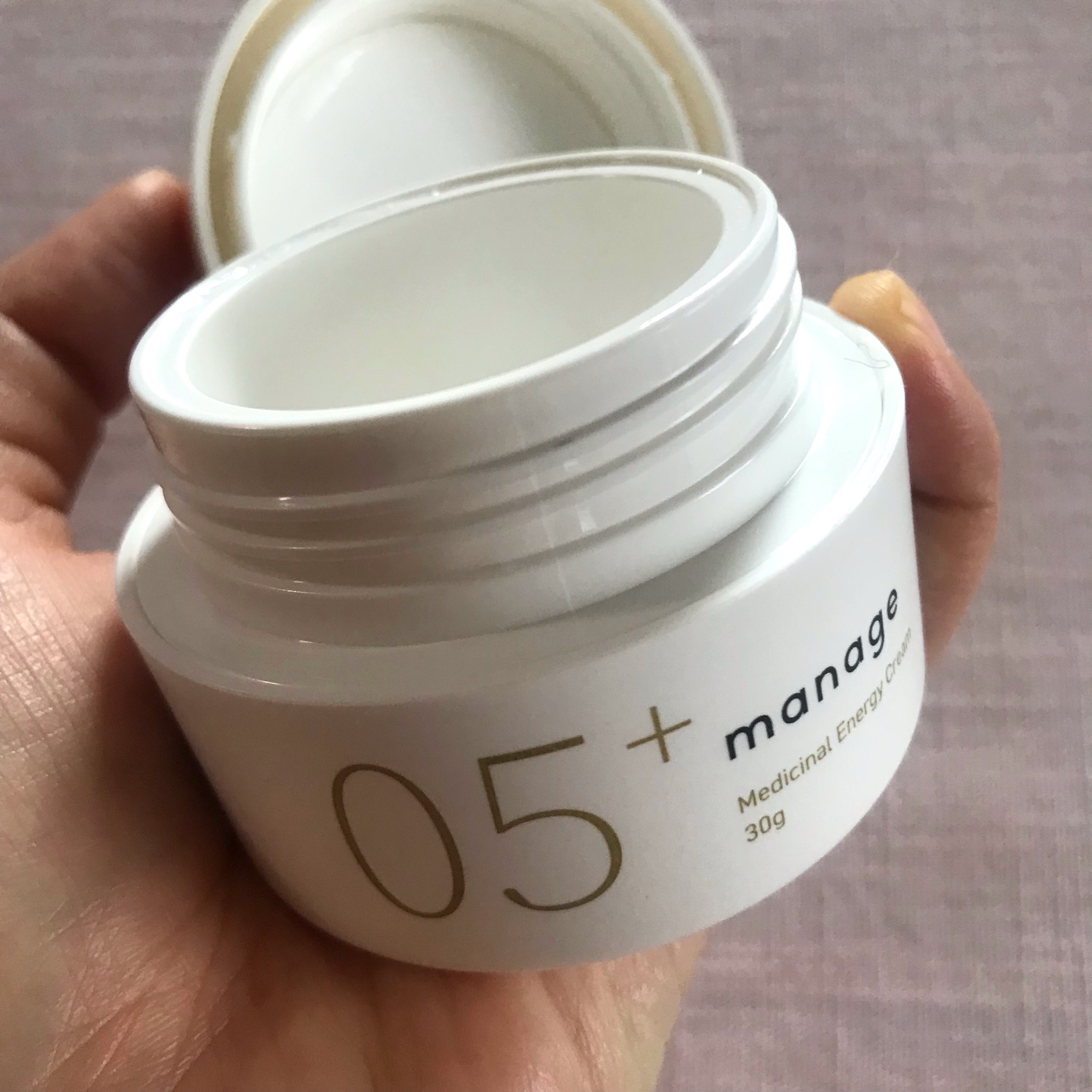 試してみた】manage 05+ エナジークリーム manageの効果・肌質別