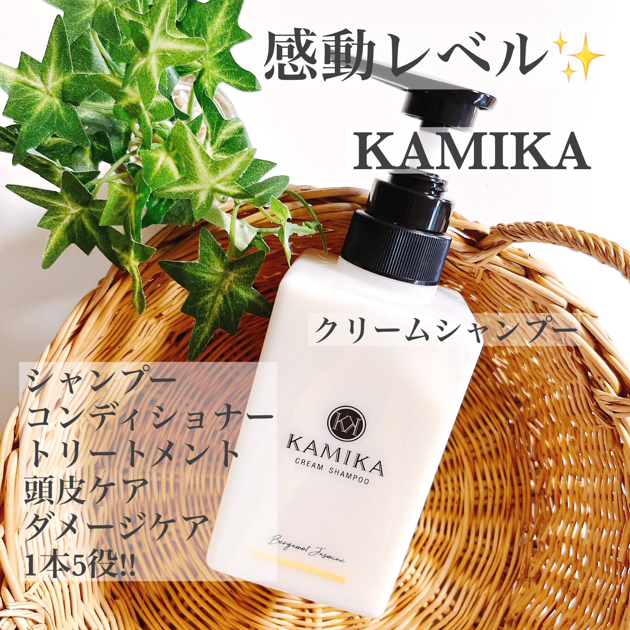 KAMIKA / KAMIKA濃密クリームシャンプーの公式商品情報｜美容