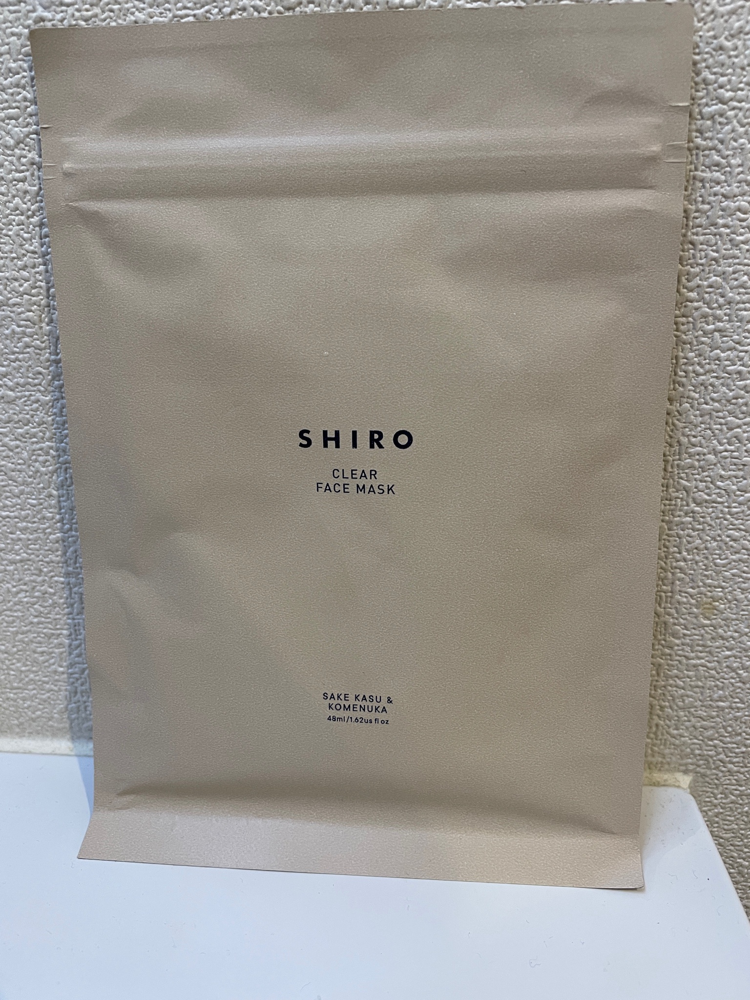 SHIRO / 酒かす米ぬかフェイスマスクの公式商品情報｜美容