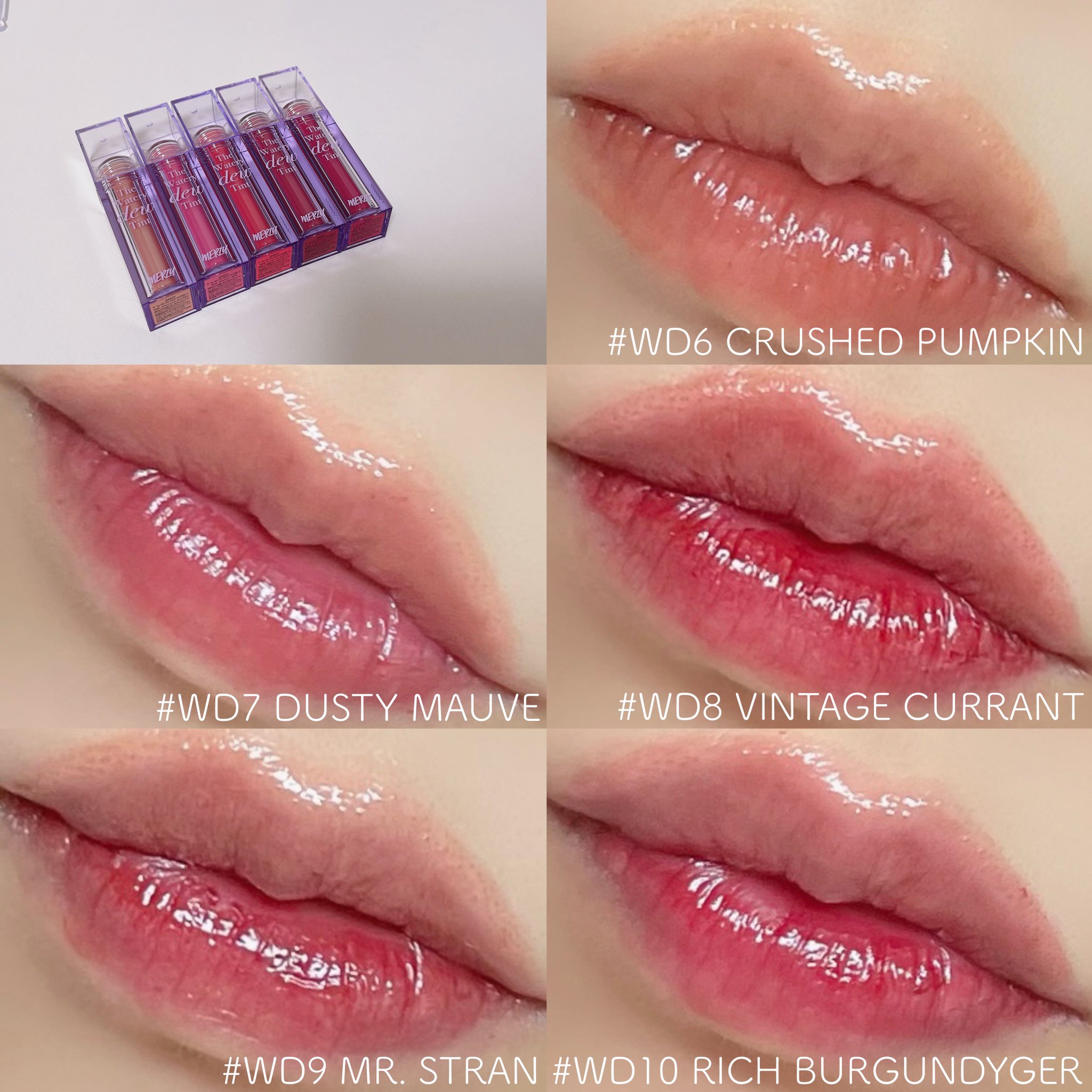 注目 MERZY / Mr.Strangerの公式商品情報 WD9. Tint Dew Watery The リップグロス