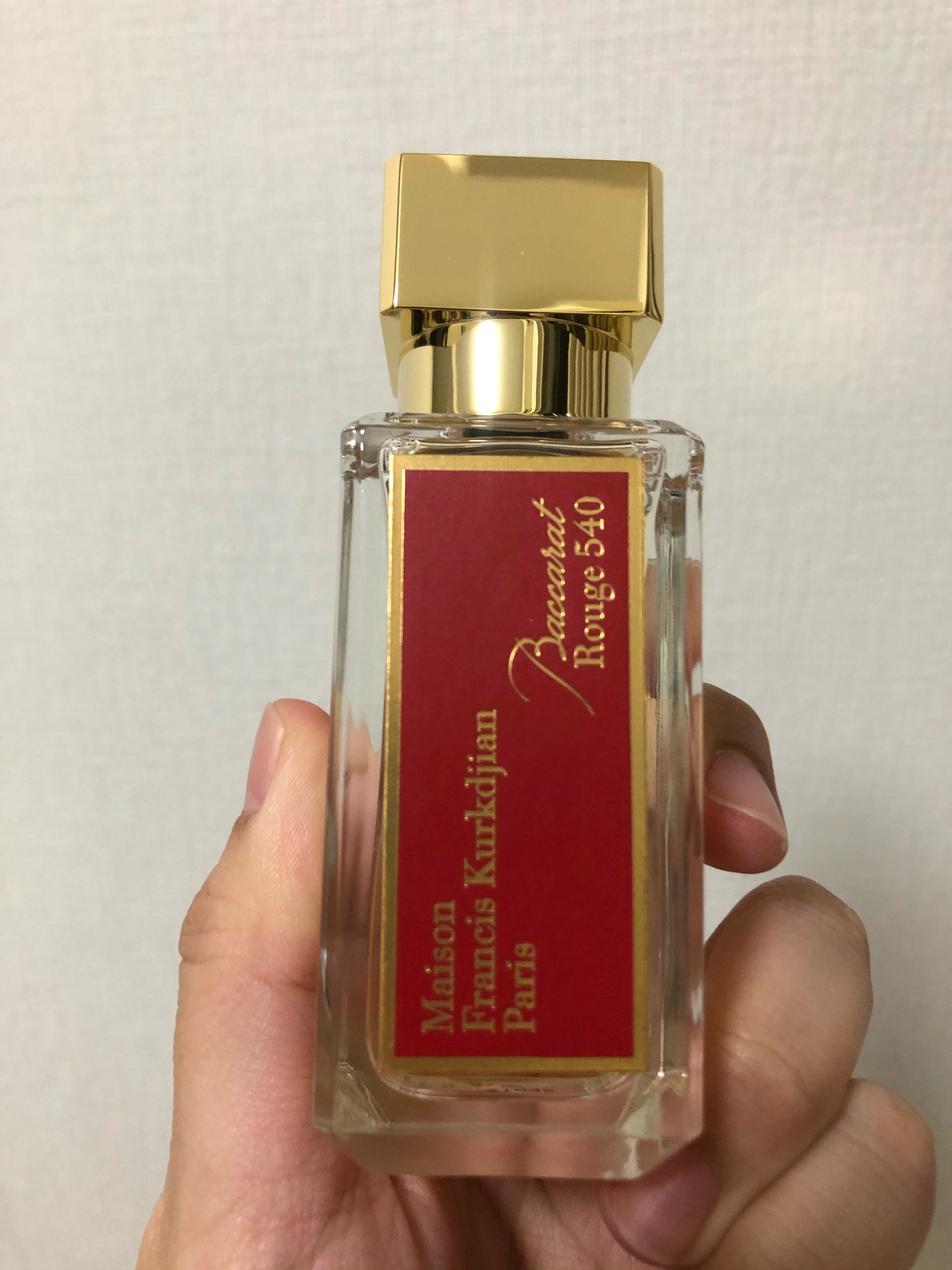 最安値 メゾンフランシスクルジャン バカラルージュ540 EDP SP 70ml