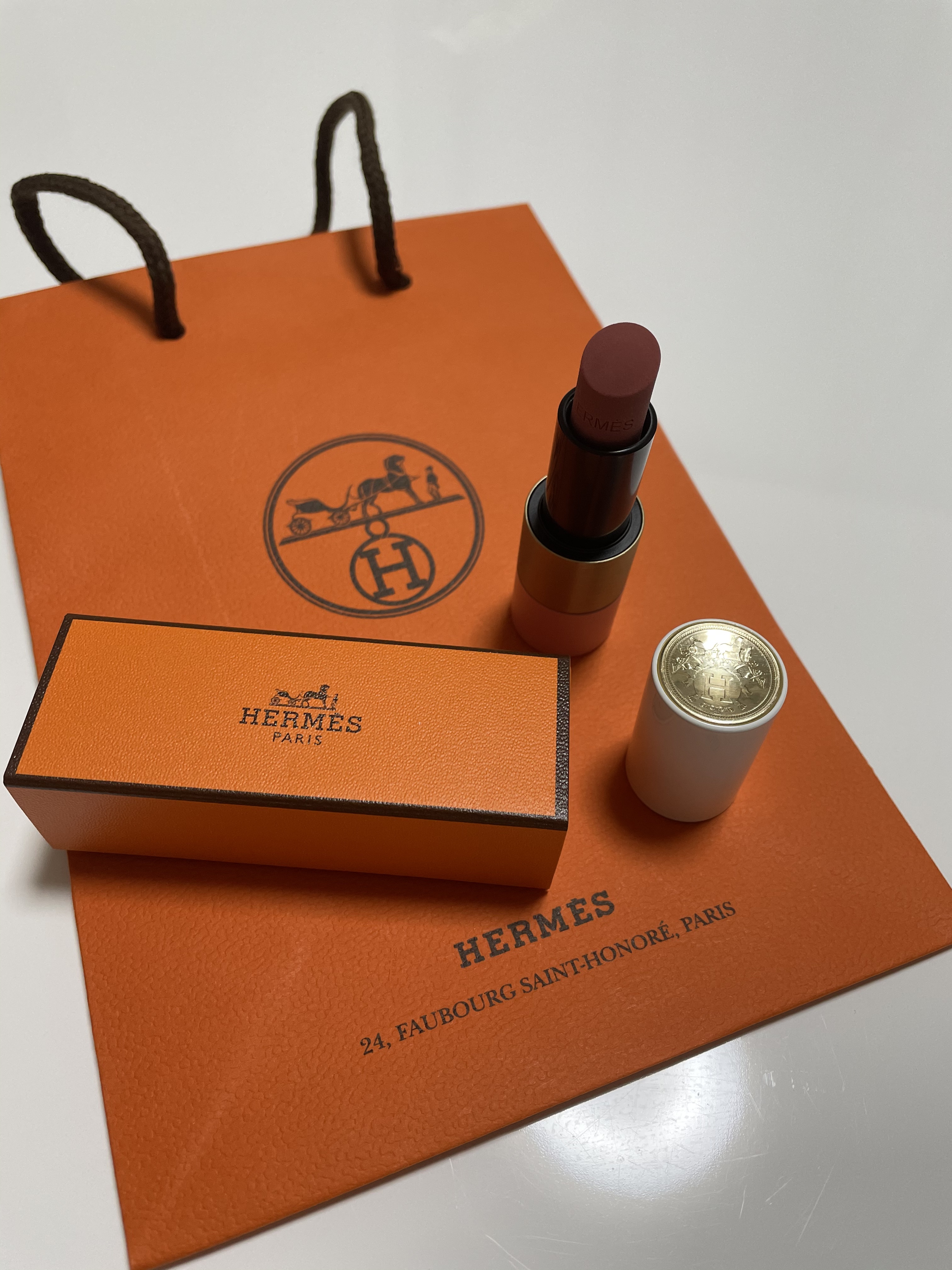 エルメス HERMES 新品 ローズエルメス 限定 ３本セット ルージュ