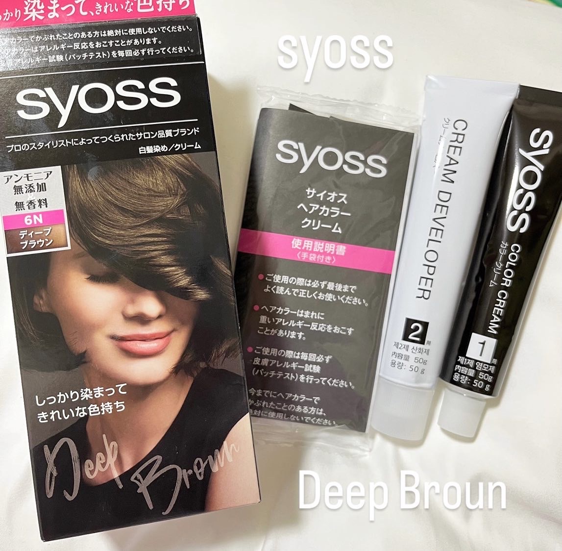 syoss(サイオス) / ヘアカラークリーム 6Nディープブラウンの公式商品情報｜美容・化粧品情報はアットコスメ