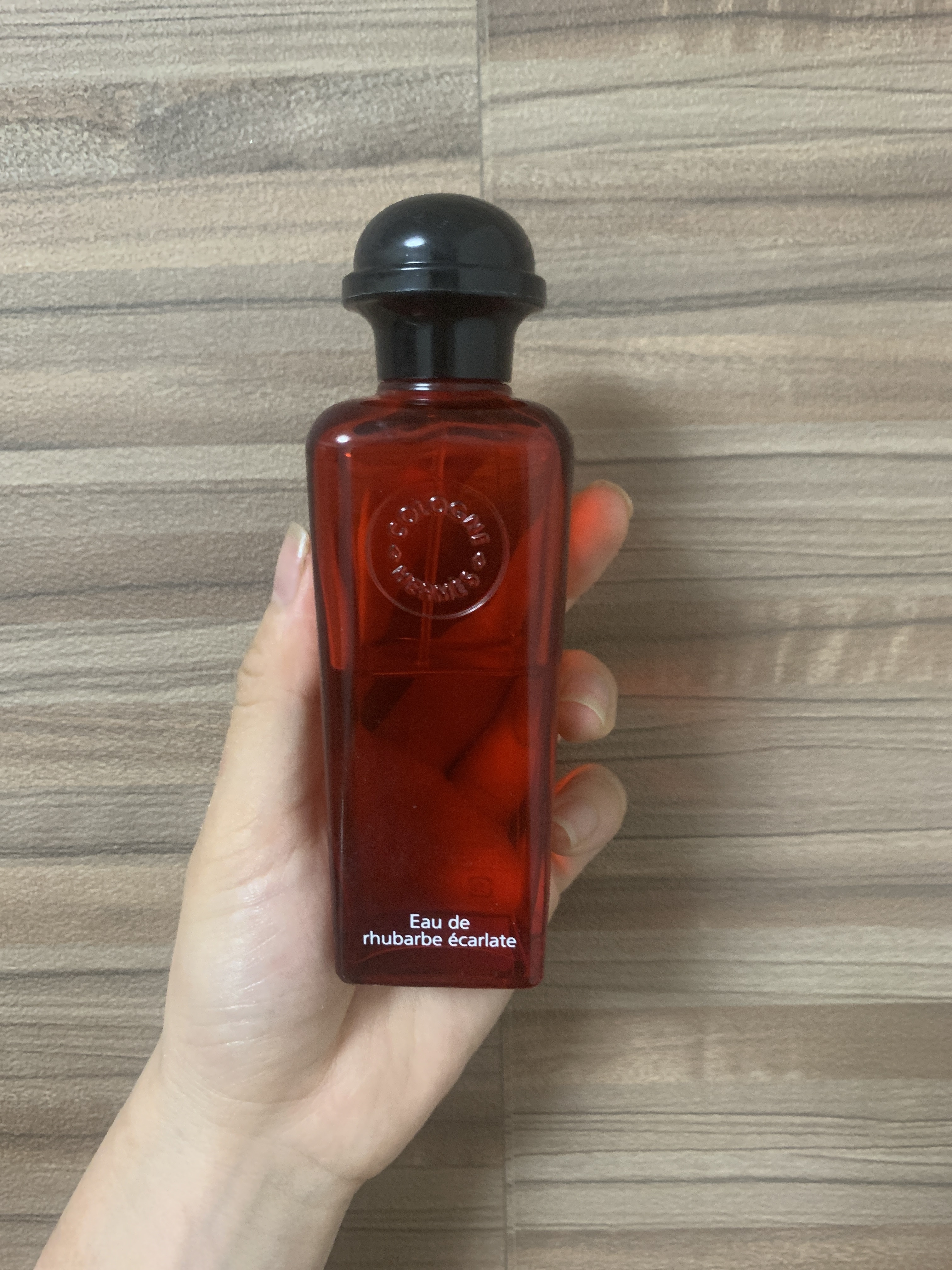 HERMES * 100ml オー ドゥ ルバーブ エカルラット オーデコロン-