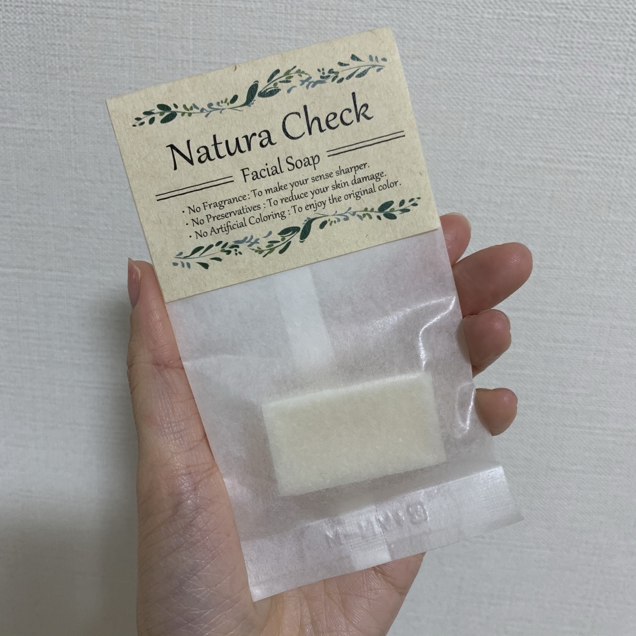 Natura Check / 無添加洗顔せっけんの公式商品情報｜美容・化粧品情報