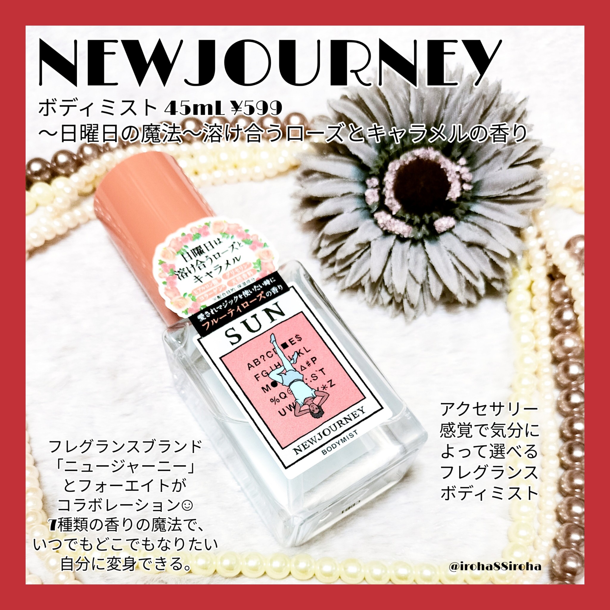 NEWJOURNEY ボディミストボディクリームセット