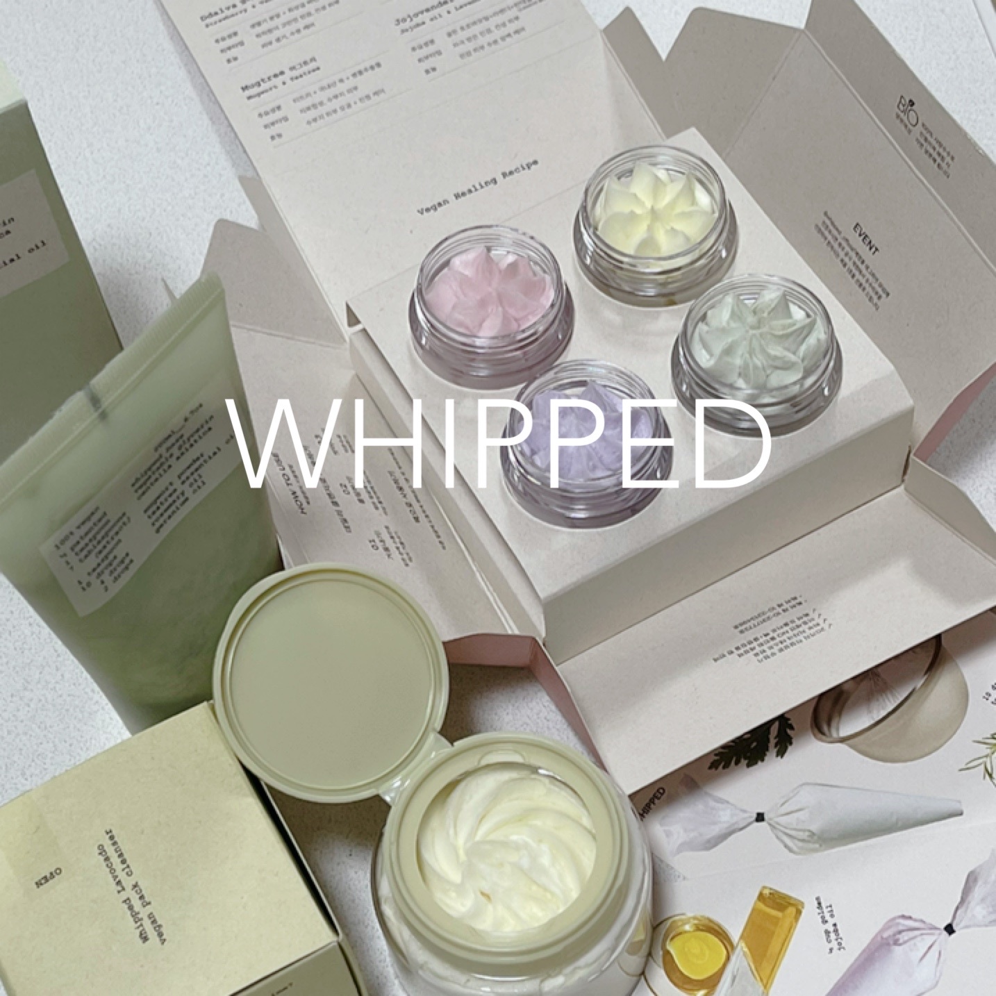 WHIPPED / ヴィーガンパッククレンザーディスカバリーキットの